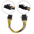 Miniatyrbillede 2 af 5: 8-pin Han til 8-pin Hun Atx Eps Bundkort Cpu Strømforsyning