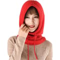 Balaclava Mössa Dam Vinter Kashmir Stickad Mössa Skidmask Skidmössa Utomhus (Mörkgrå) Mörkgrå Dark Grey
