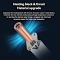 Miniatyrbilde 5 av 5: 3d Oppgradering V6 2.0 Hotend Ekstruder Kit 24v 48w For 3 3 Pro Fdm Vo