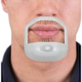 Miniatyrbillede 5 af 5: Beard Styler Wasp Skægplejeværktøj Skægstyling Skabelon til Mænd Styling Design 5 Dele/Sæt sort black