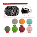 Miniatyrbillede 4 af 5: 6 stk. Diamant Gulvpoleringspuder Resin Bond Terrazzo Gulv Dia