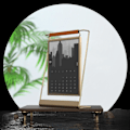 Miniatyrbilde 4 av 5: 8'' Metall Bilderamme Dobbeltsidig Bord Meny Display Stativ Skrivebord