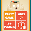 Miniatyrbillede 4 af 6: Throw Throw Burrito af Exploding Kittens - Et Dodgeball kortspil