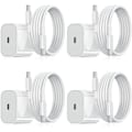Miniatyrbild 1 av 3: 20W USB-C - Adapter + Kabel 2m Vit 1-Pack