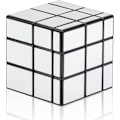 Miniatyrbillede 1 af 7: Spejl Cube, Magic Cube 3x3 Special Sølv Spejl Cube, Cube Klistermærker Speed Cube