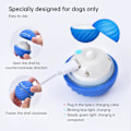 Miniatyrbild 4 av 7: Interaktiv hundboll, liten hundboll, smart leksaksboll, automatisk hundleksak, interaktiv bollleksak, USB 360 graders självrotation Orange