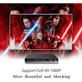 Pikkukuva 5 / 5: DVD-soitin televisiolle HDMI:llä, DVD-soitin, joka toistaa kaikkia alueita, CD-soitin kotiteatterijärjestelmälle, HDMI- ja RCA-kaapelit mukana