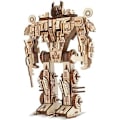 Miniatyrbillede 1 af 3: Træpuslespil, 3D Robotpuslespil, Robotmodel, Træpuslespil til børn og voksne, Puslespil Uddannelseslegetøj til børn