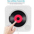 Pikkukuva 5 / 5: Kannettava CD-soitin Bluetoothilla - Seinälle asennettava kotiteatteri FM-radiolla ja kaukosäätimellä