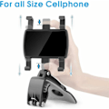 Miniatyrbillede 2 af 5: 360 graders roterbar biltelefonholder, instrumentbræt telefonholder, bil