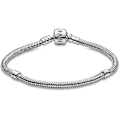 Miniatyrbilde 2 av 5: Pandora Moments Damer Armbånd i Sterlingsølv med Ikonisk Slangekjede for Charms