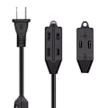 Miniatyrbilde 3 av 5: 3 Stikkontakter Med 12a Bryter 1-15p Til 1-15r For Laptop Telefon