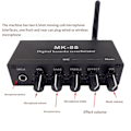 Miniatyrbild 4 av 5: -88 6.5mm Mikrofon Reverb Effekt Bluetooth Koaxial Dekoder Ste