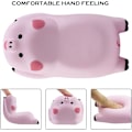 Miniatyrbild 8 av 9: Mus handledsstöd söt rosa grisdesign Mini handledsstöd, mjuk handstöd palmstöd, liten lätt bärbar, handledsstöd mus handledsstöd kudde