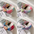 Miniatyrbillede 4 af 5: Holdbar Bredskygget Hårbøjle Dame Hovedbøjle Med Tie-dye Stil M