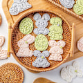 Miniatyrbild 3 av 5: 2-pack Kakformar Ägg Kanin 3D Kakstämplar Press DIY Bakning