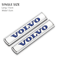 Miniatyrbild 1 av 3: 2 st Volvo Fender Badge Dekal – Anpassad för XC60, S60L, S90 och XC90. Uppgradera din bil med denna snygga fenderemblem. (Silver) Silver