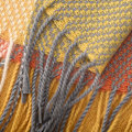 Miniatyrbild 6 av 6: Sjal för kvinnor Sjal Vinter Tartan Wrap Lång Snurrande Tassel Sjal Stole Dam Varm Sjal Orange+Yellow