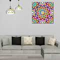 Pikkukuva 5 / 5: 6 kpl DIY 5D Mandala timanttimaalaussarjat täysi pora Reinille