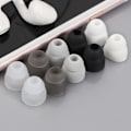 Miniatyrbillede 2 af 5: Udskiftnings Ear Tips Dobbelt Flange Ørepropper Silikone Pads Til In