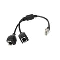 RJ45 Ethernet Splitter Adapter Kabel 1 till 2 Portar Adapter Kabel LAN Ethernet