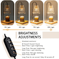 Miniatyrbilde 3 av 5: Lysvarmerlampe, Elektrisk lysvarmerlampe, for duftvoks med 2 pærer, krukke-lys