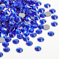 Pikkukuva 2 / 5: Litteä kristalli timantti pyöreä jalokivi, safiiri (4,6-4,8 mm) SS20/1440 kappaletta Blue
