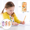 Miniatyrbillede 2 af 7: Frugtviskelæder, 3 stk. frugttema blødt viskelæder, sletter blyantstreger, anvendelig til børns skoleartikler og julegaver fruit 3pc