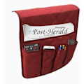 Miniatyrbilde 1 av 5: 5 lommer sofa armlene TV fjernkontroll og annen diverse oppbevaringspose oppbevaringspose stol sofa pose Vinrød Wine Red