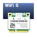 Pikkukuva 2 / 5: Rtl8822ce Wifi-kortti +antennipaketti 1200mbps 2.4g+5ghz 802.11ac Net