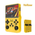 R36S Retro Handhållen Videospels Konsol Linux System 3.5 Tum IPS Skärm Helt Ny Yellow 128