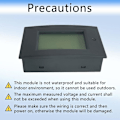 Miniatyrbilde 3 av 5: LCD Batteri Monitor Måler Strøm Volt Status Detektor Tester DC