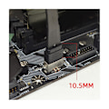 Miniatyrbillede 3 af 5: Usb 3.1 Frontpanel Header Type E Han Til Type C Hun Connecto