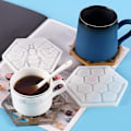Miniatyrbillede 2 af 5: Epoxy Coaster Form Bi Honningkage Form DIY Agat Coaster Måtte Hjem