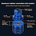 Miniatyrbilde 3 av 5: 3d Oppgradering V6 2.0 Hotend Ekstruder Kit 24v 48w For 3 3 Pro Fdm Vo