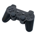 Miniatyrbillede 5 af 5: 2 STK Bluetooth Spilcontroller Universelt Tastatur Trådløs Bluetooth Gamepad til PS3 Sort