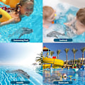 Miniatyrbillede 5 af 5: OBEST 2.4GHz Fjernstyret Mosasaurus Både til Børn, RC Haj Både Vand Spray Pool og Sø Legetøj, RC Elektrisk Haj Dinosaur, 2 Batterier