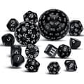 15 stk. Komplet Polyhedral Dnd Terningesæt D3-d100 Sfærisk Rpg Terningesæt, 100 Siders Terning Se