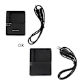 Miniatyrbillede 1 af 5: Batteri USB Oplader Digitalkamera Oplader Til Lp-e8 Lc-e8e 550d