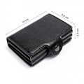 Miniatyrbillede 4 af 6: POP UP Wallet med RFID-NFC Blokeringskort Holder - 12 Kort