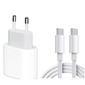 Pikkukuva 4 / 5: Puhelimen pikalaturi - Adapteri ja kaapeli 20W USB-C 2m