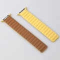 Miniatyrbild 3 av 7: Apple Watch Armband 45mm 41mm 44mm 40mm Original Magnetisk Loop Länk iWatch Ultra 2 49mm 9 8 7 6 SE 3 42mm gul Yellow