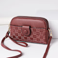 Miniatyrbild 1 av 9: Mr. Puffe Vår Kvinnors Satchel Mode Trend Kvinnors Satchel Mjukt Läder Alla Enkla Axel Crossbody Väska Ny Liten Väska Kvinnor Datum Röd Date Red