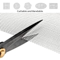 Miniatyrbilde 3 av 7: Fint metallnett, 20 Mesh Wire Mesh Woven Mesh, 150x210mm Wire Mesh, Woven Mesh Rustfritt Stål Mesh Gnager Nett Woven Ark