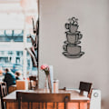 Miniatyrbild 2 av 5: Väggdekor i Resinform för Familjen, DIY-Kaffe Muggar Väggkonst Silikon M