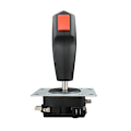 Miniatyrbild 5 av 5: Arcade Joystick Flight Stick Vibration Trigger Joystick 8-vägs Di
