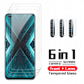 Miniatyrbilde 2 av 5: Beskyttende herdet glass til Realme X3 SuperZoom glass på for OPPO Realme X3 skjermbeskytter kameralinsefilm Realmi X 3 6.6 \"