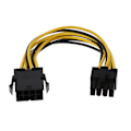 Miniatyrbillede 3 af 5: 8-pin Han til 8-pin Hun Atx Eps Bundkort Cpu Strømforsyning