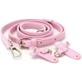Pikkukuva 2 / 7: Pieni nahkainen olkahihnalaukku, aitoa nahkaa, ei tarvitse lyödä reikiä ripustuslukkoon New-pink SET