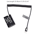 Pikkukuva 5 / 5: Usb Type-c virtalähdekaapeli Lp-e6 -valevirralle Virran syöttöön